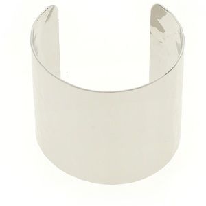 Silver cuff bracelet